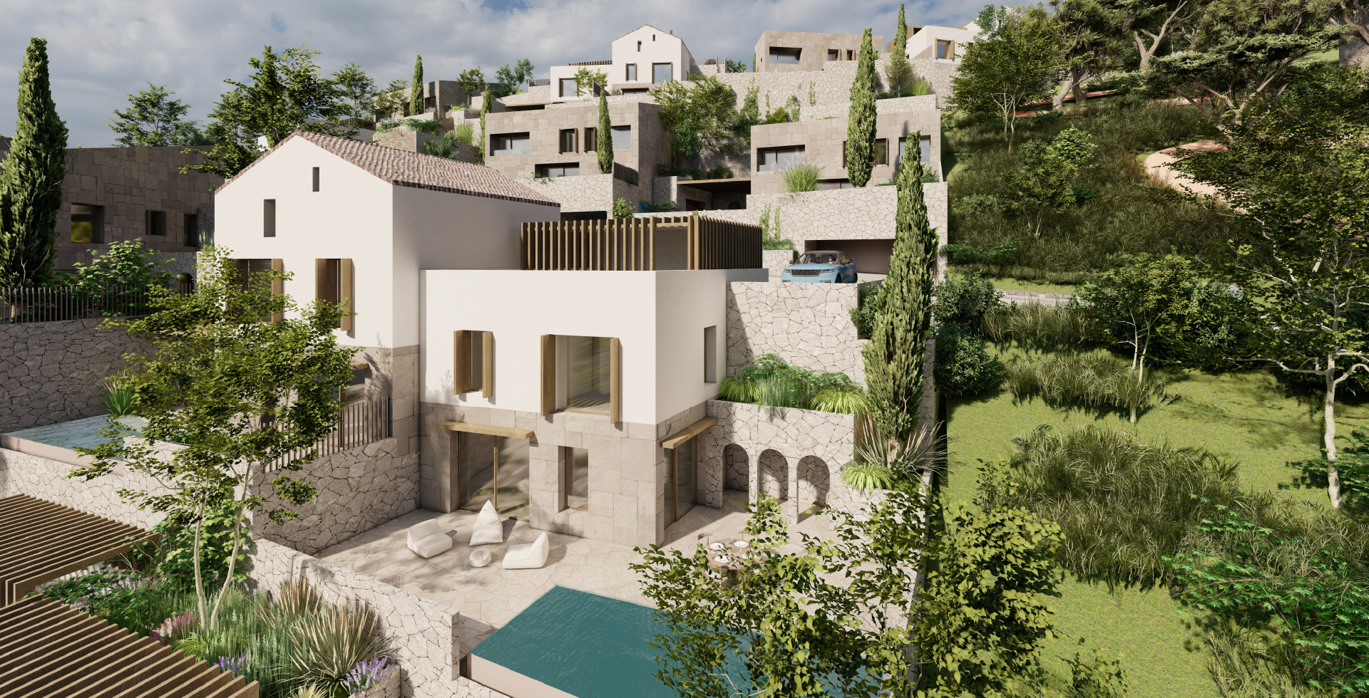 Folie Village Private Villa 1